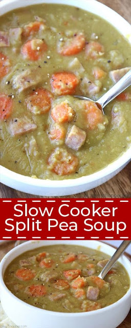 Slow Cooker Split Pea Soup