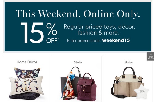 Chapters Indigo 15% Off Toys, Decor, Fashion Weekend Promo Code