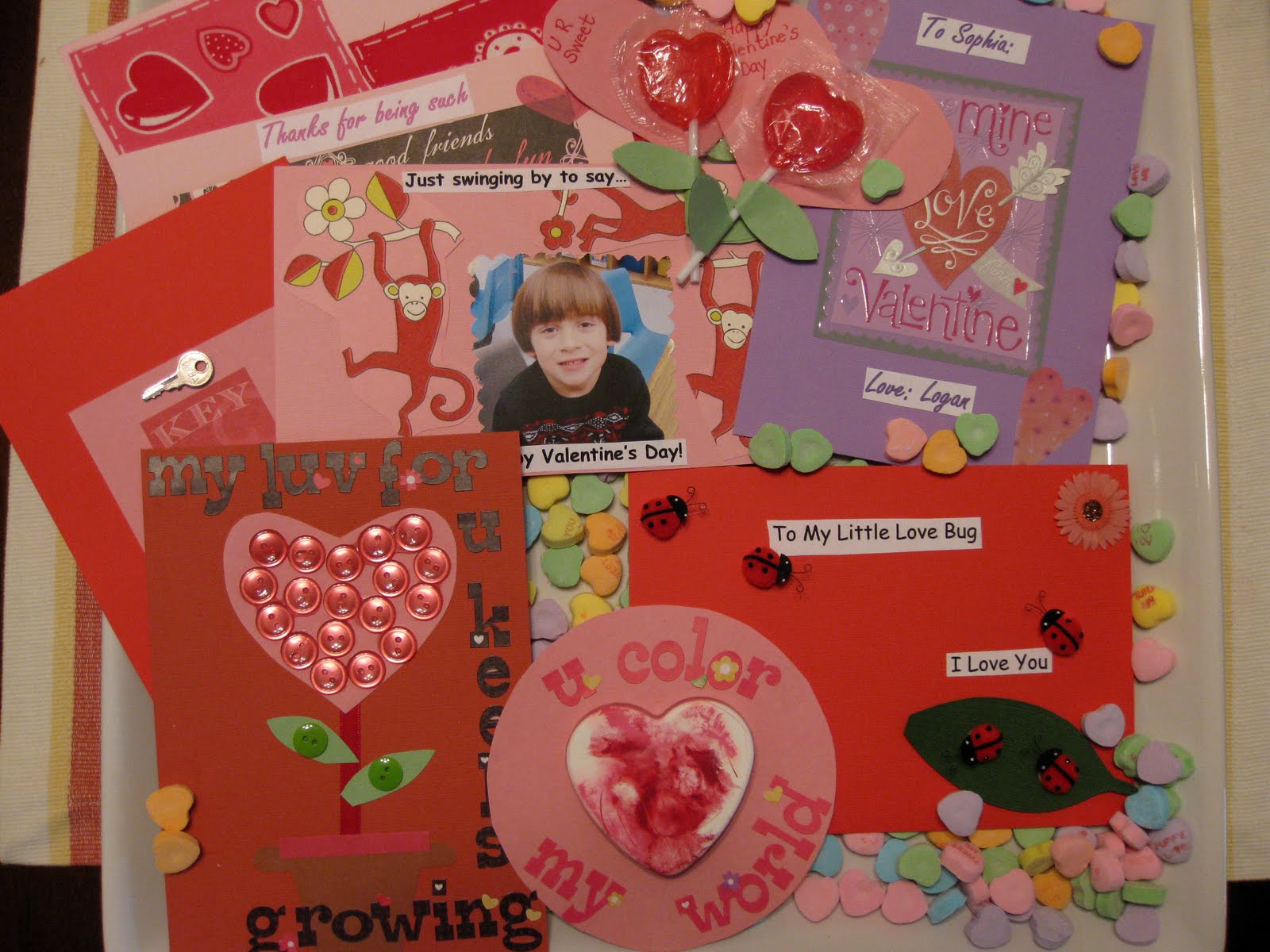 homemade valentine cards, diy valentine cards, valentines for kids, kids crafts valentines, eco-friendly valentines, green valentines, green kids, eco kids