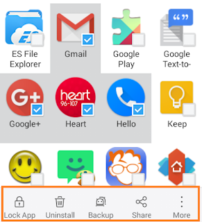 Uninstall multiple apps at once