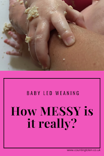 How messy is baby led weaning really? Real photos of babies eating