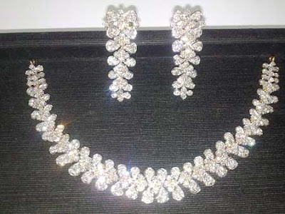 Latest Diamond Necklace Set designs