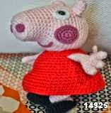 patron gratis peppa pig amigurumi, free pattern amigurumi peppa pig