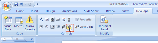 Add MP4 Video into PowerPoint 2007 - 2