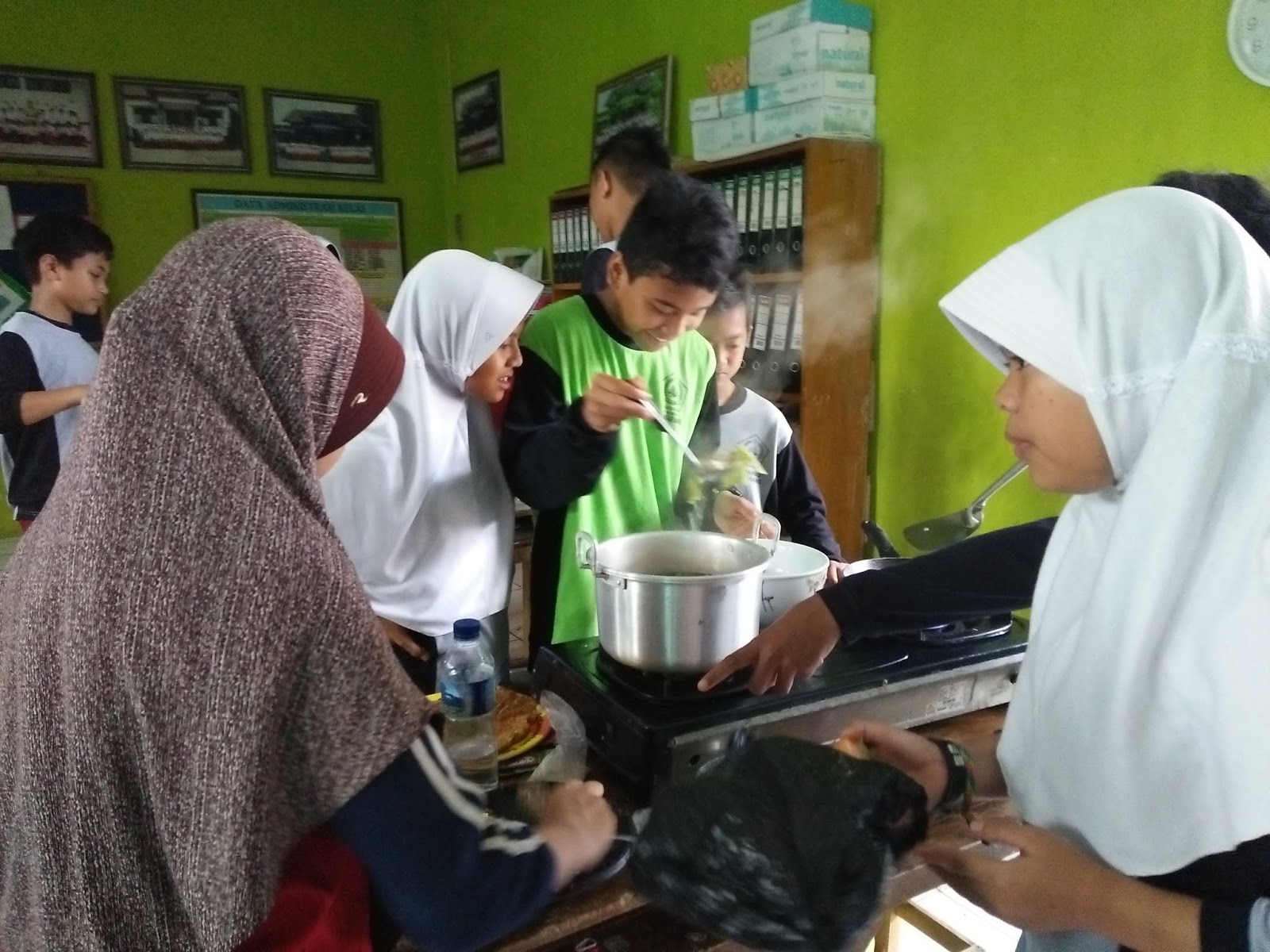 Ujian Praktek SBK Memasak Kelas VI Tahun 2018