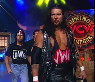 WCW Spring Stampede 1997 - Kevin Nash (w/ Syxx) 