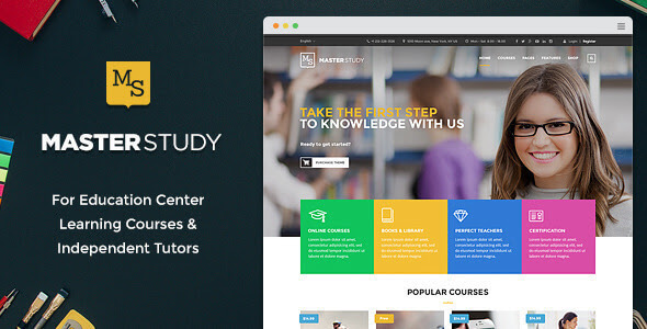 Education WordPress Theme – Masterstudy v4.4.9.1