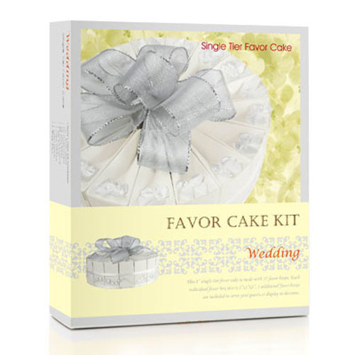  Wedding  Cake  Favor Box Kit  FashionBridesMaid