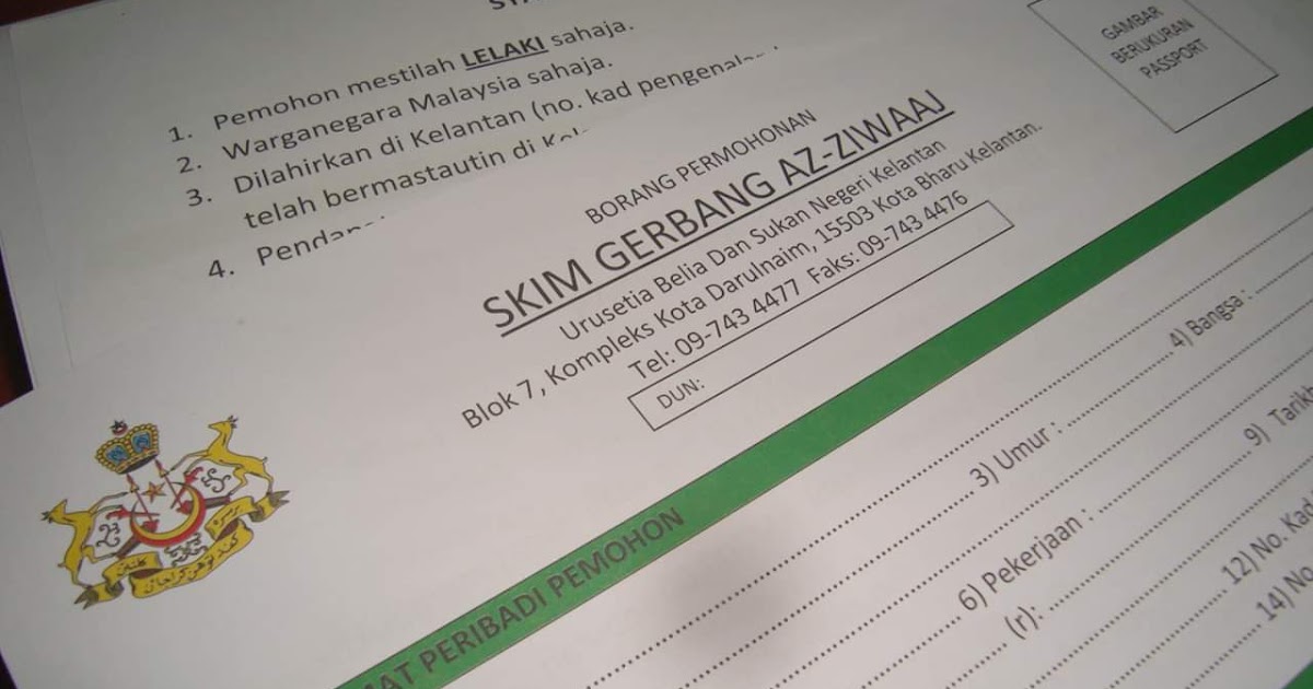 ERTI KEHIDUPAN Nak nikah pn, dapat RM1000 dr Kerajaan Negeri Kelantan!