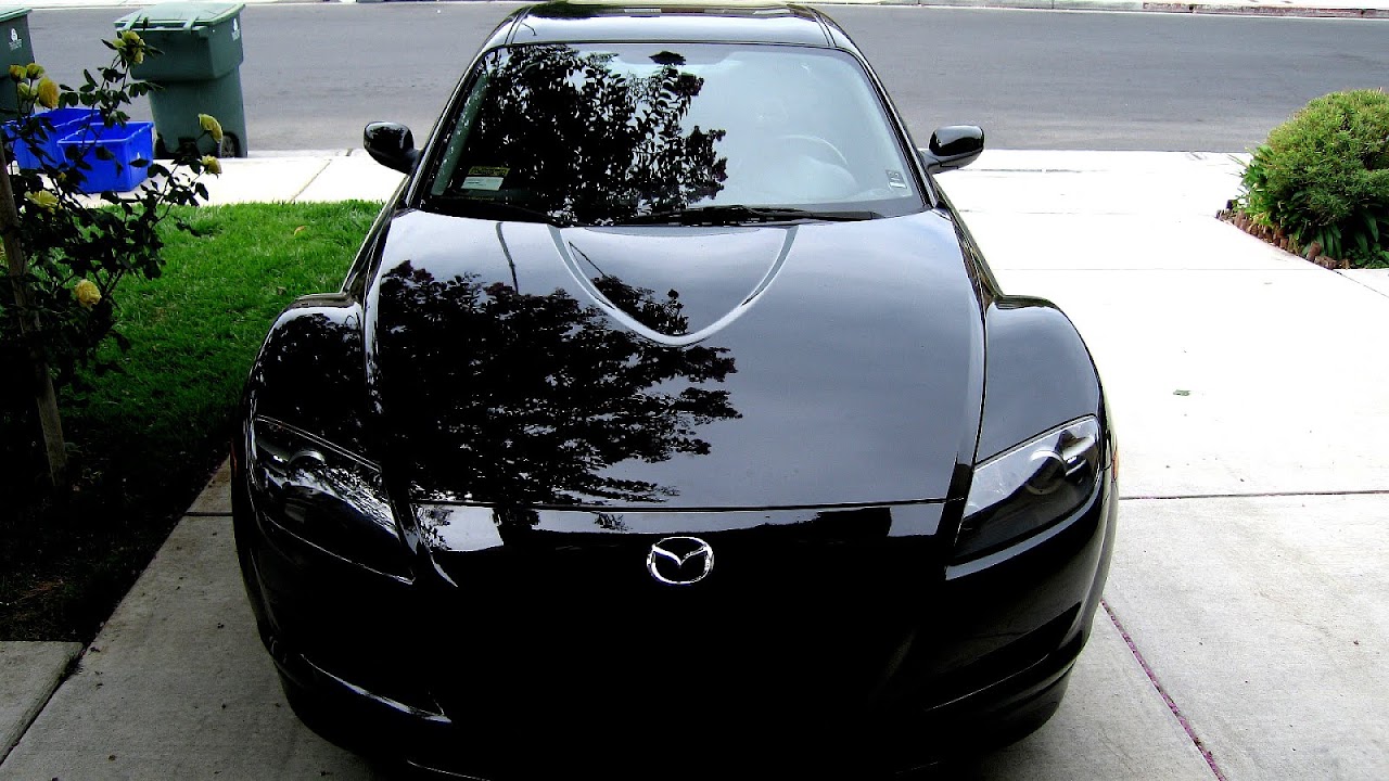 Black Mazda Rx8
