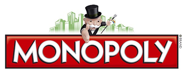 lid to the box from the "Monopoly" game