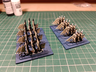 Napoleonic Naval Painting Progress