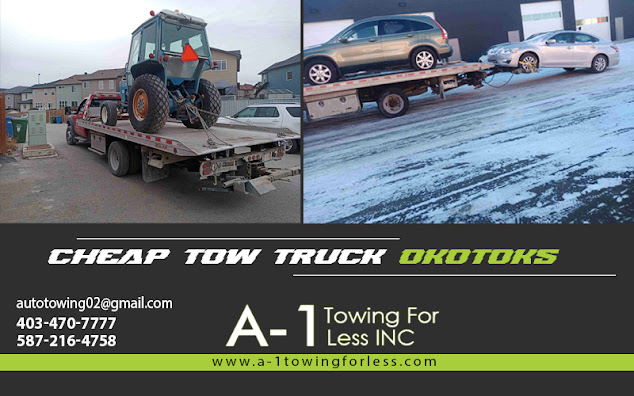 Cheap tow truck Okotoks
