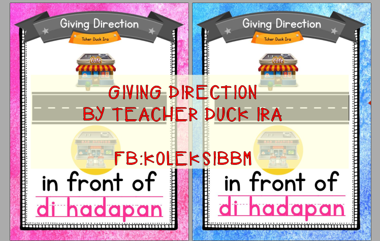 Koleksi Bahan Bantu Belajar (BBM): GIVING DIRECTION BY 