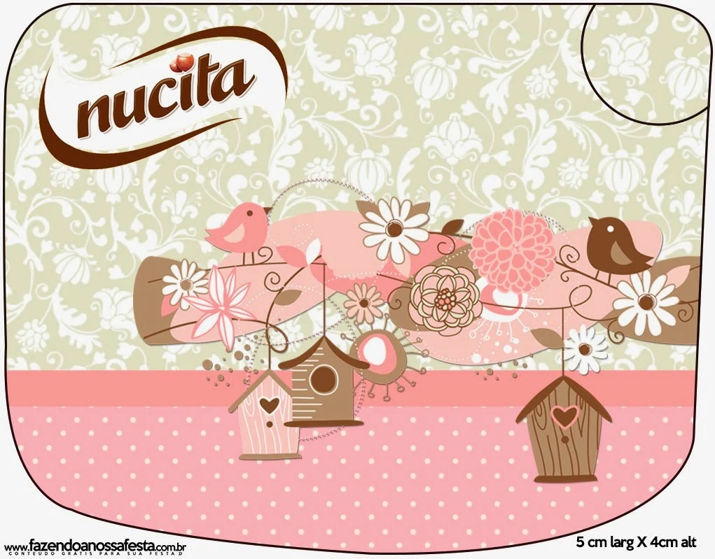 Free Printable Nucita Label.