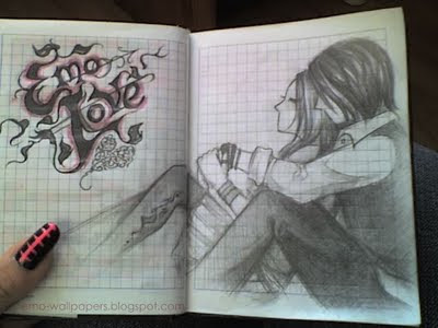 cartoon emo love pictures. Emo Love Sad Quotes. Cartoon