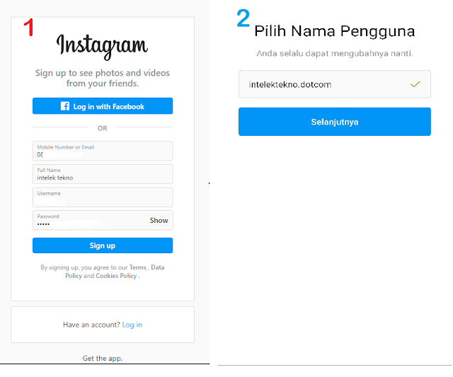 Cara Membuat Akun Instagram 2021 di HP & Laptop