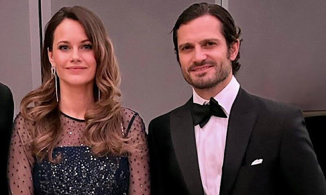 Princess Sofia wore a new Viviane 2 sequin dress by Andiata, and diamond earrings. Project Playground
