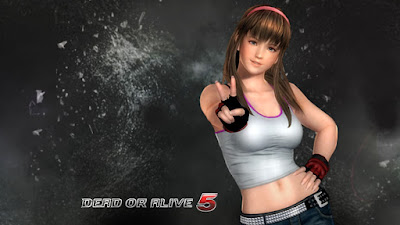 Hitomi Dead or Alive 5 Game Wallpaper