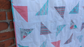 Flying Confetti quilt from Turnabout Patchwork book
