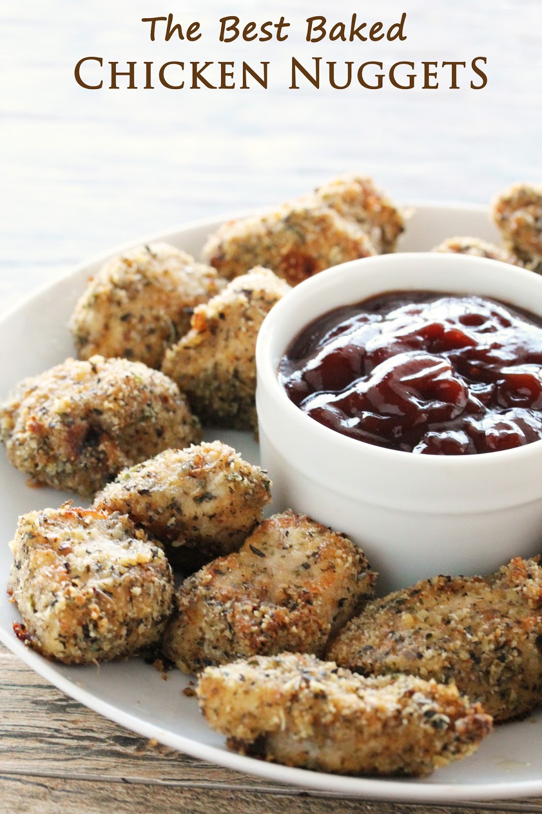 The Best Baked Chicken Nuggets