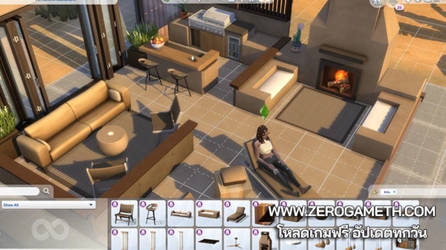 เว็บโหลดเกม The Sims 4 Desert Luxe Kit