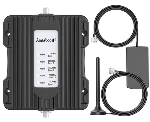 Amazboost Vehicle 5 Bands Cell Phone Signal Booster for Car