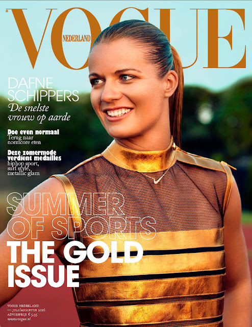 Olympic athletes of the Netherlands, @ Dafne Schippers - Vogue Netherland, July/August 2016