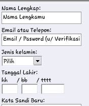 daftar facebook