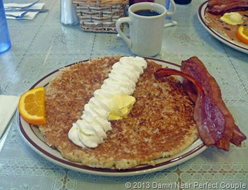 Crunchy Coconut Pancake