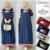 Baju Gamis Warna Navy