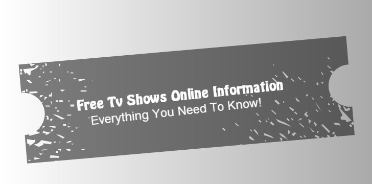 Free Streaming TV Shows Online