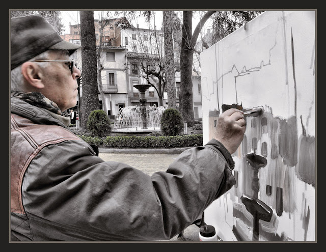 SANT HILARI SACALM-GIRONA-PINTURA-PINTORS-FONT-FONTS-FOTOS-PINTOR-ERNEST DESCALS-