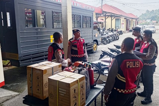Polda Sumbar Supervisi ke Polres Padang Panjang