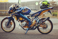 Vixion jari jari ban kecil