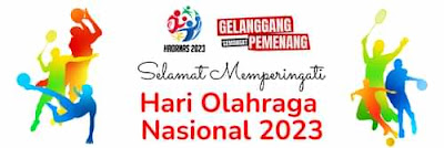 download banner hari olahraga nasional 2023 gratis