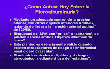 Como Actuar ante la microalbuminuria