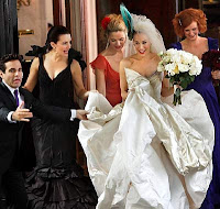 Sex and the City in Carrie's wedding day