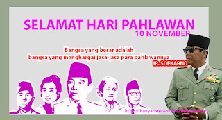 Memperingati Hari Pahlawan 10 November 2022