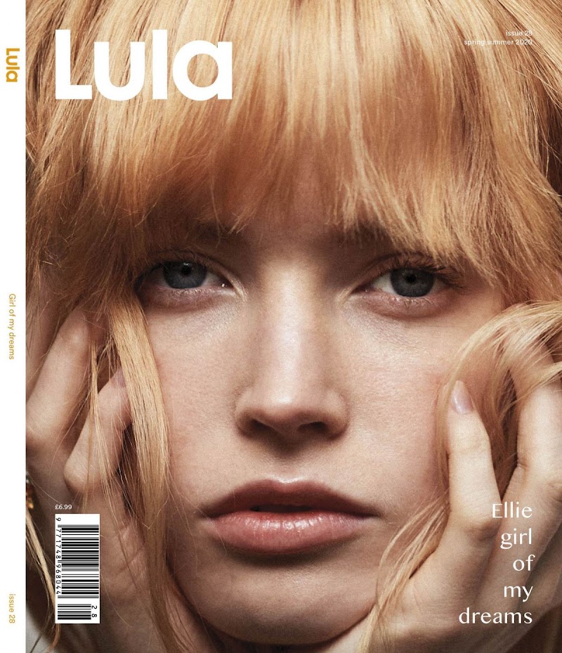 Ellie Bamber Featured on the Cover of Lula Magazine - Spring/Summer 2020