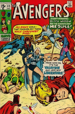 Avengers #83, the Valkyrie, John Buscema cover