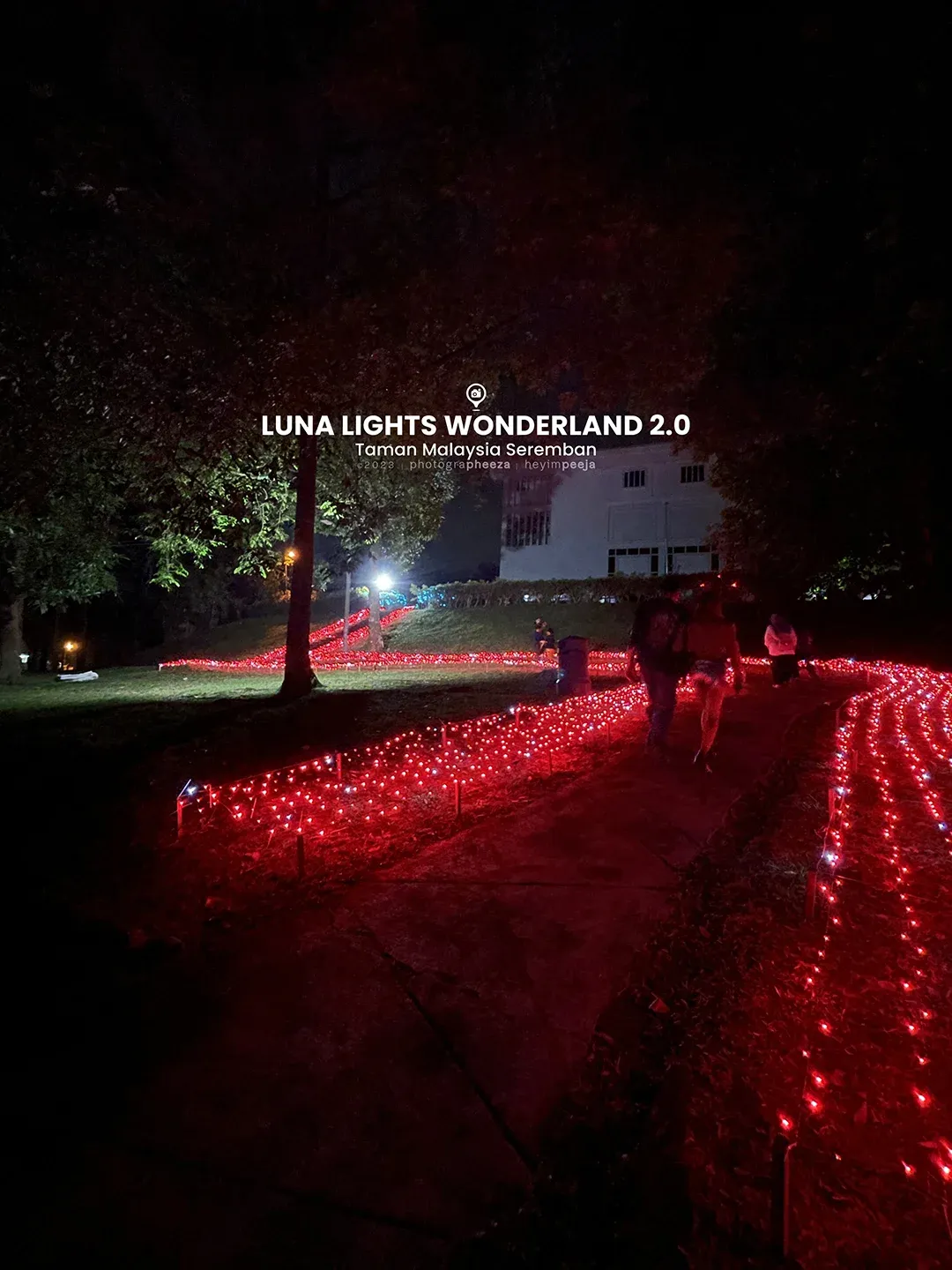 Luna Lights Wonderland 2.0 Taman Malaysia Seremban Meriah Dipenuhi LED Blinking