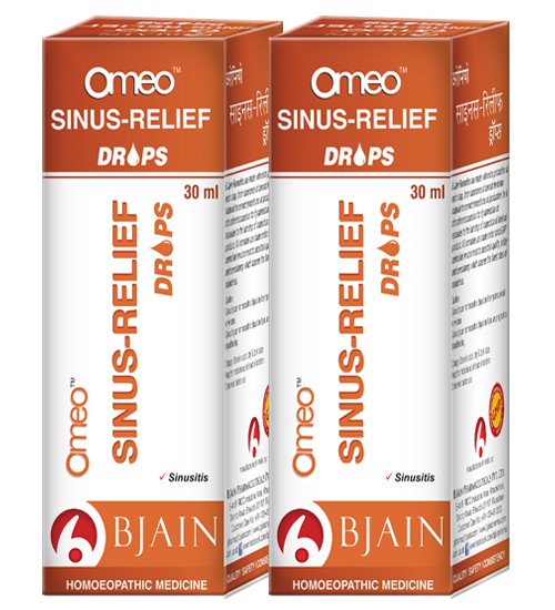Double Pack Omeo Sinus Relief Drops | Indian | Available in Pakistan