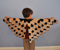 Black Bird Wings Costume