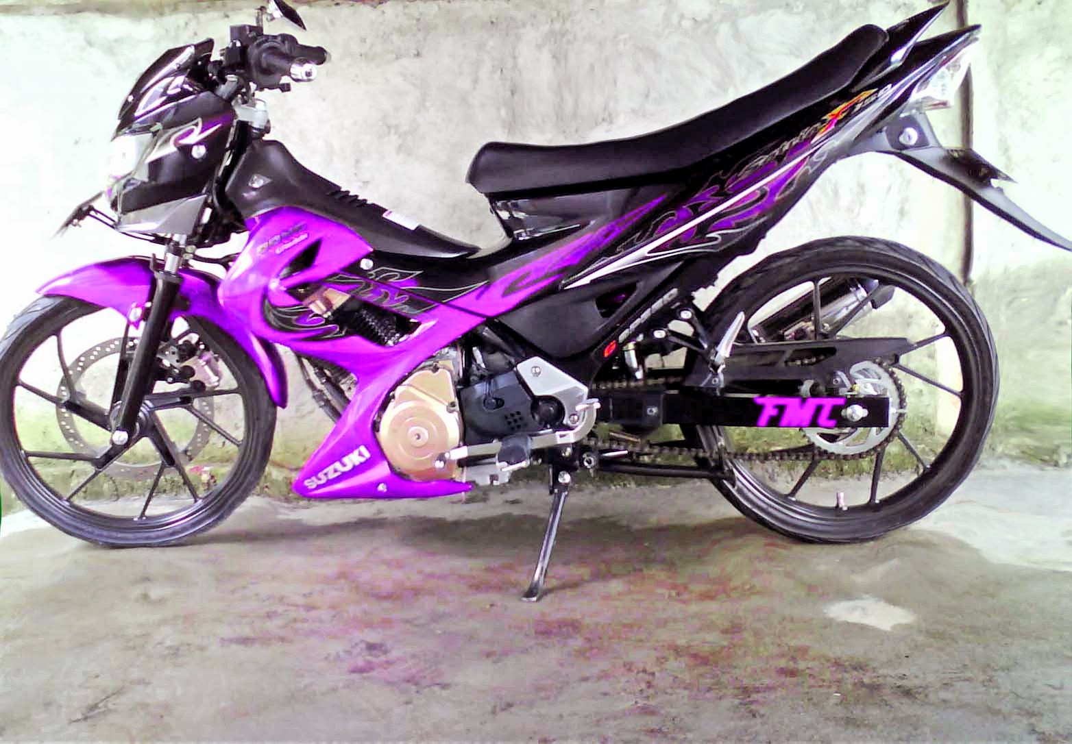 Kumpulan Foto Modifikasi Motor Fu Terbaru Tales Modif