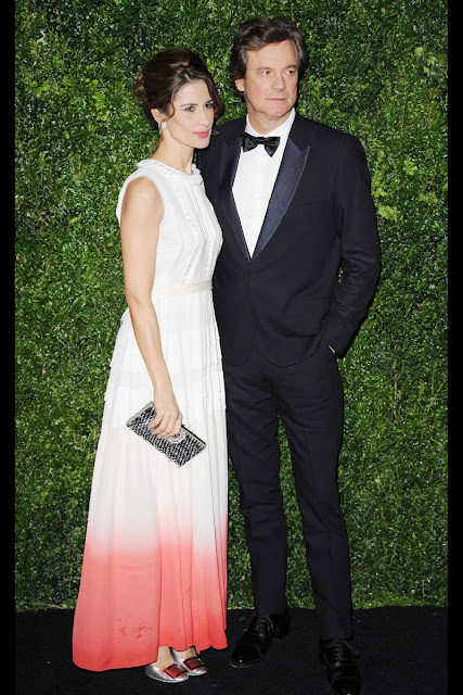 Colin Firth y su mujer