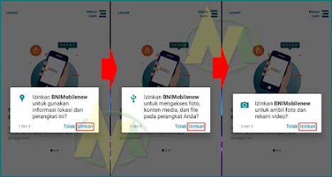 Cara Daftar Dan Aktivasi BNI Mobile Banking Lewat HP Tanpa Ke Bank.