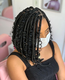 braids hairstyles 2022 pictures with curls