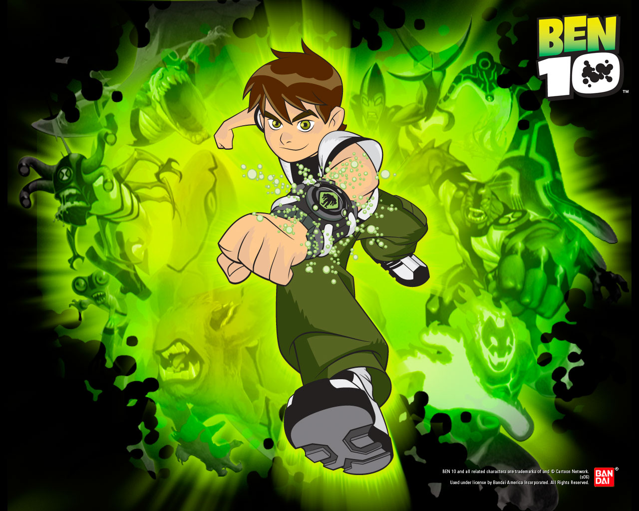 Ben Ten Cartoon Wallpaper