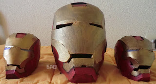 Mini Casco  de IRON MAN